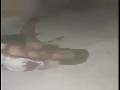 Dead victims killed by militia haftar in Libya 