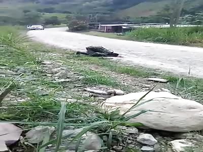 Soldier executed in street by sicario 