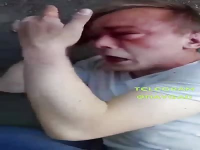 Russian Pedo Gets Hard Beating 