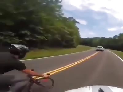 Dangerous bike ride