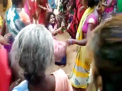 Indian woman punished for cheating 