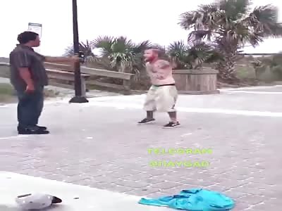 Justice served for a loud mouth redneck 