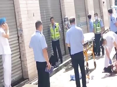 Chinese man arrested for killing his wife in street