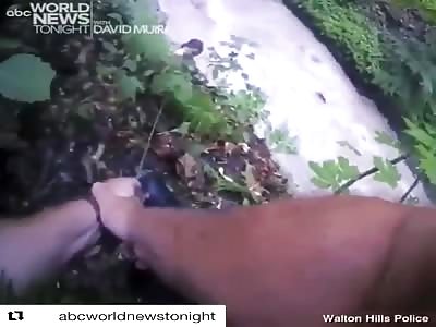 Ohio officer rescue an 8year old girl trapped by a flood 