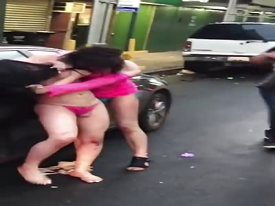 Tranny Fighting Nude