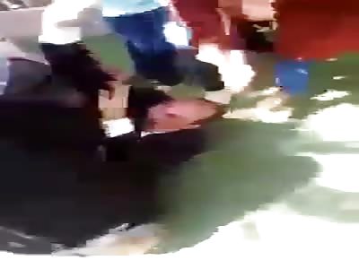 Egyptian lawyer received a hard beating after losing case