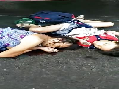 Two Chinese girls killed in shocking traffic accident 