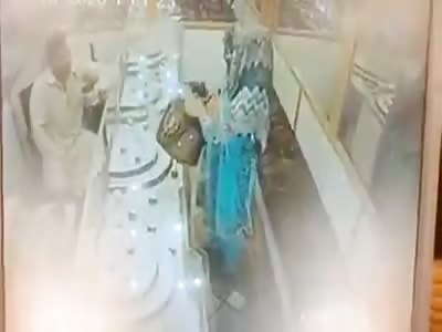 It seems first time she stole