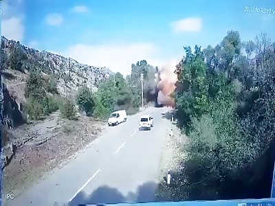 Azerbaijani forces continue targeting infrastructure