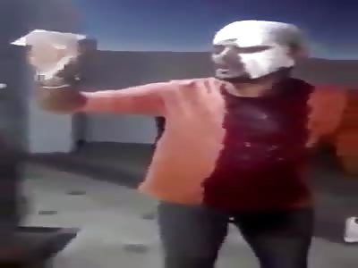 Aftermath of Tunisian citizen gets a bloody beating in police station 