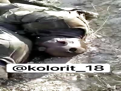 Dead Armenian soldiers all over the mountain after attack 3