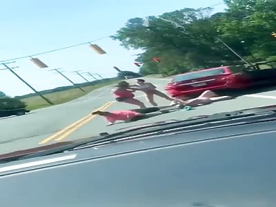 The big one getting out at the end is definitely the 'end of level' 