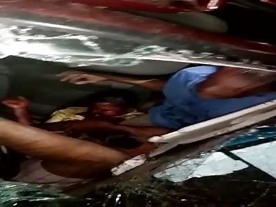 Shocking accident happened in Brazil. 