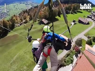 The most terrifying 2mins 45 secs of his life