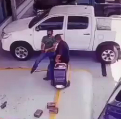 Thug Throws Grenade In The Store For Not Paying Extortion Money