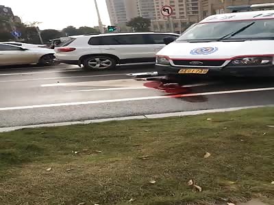 Chinese man crushed dead under truck 