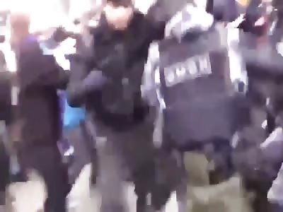 Russian police vs MMA guy