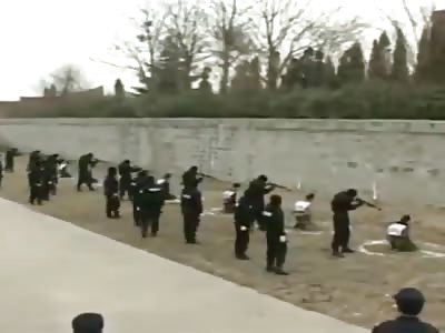 Execution of Prisoners in Chinese Camp.