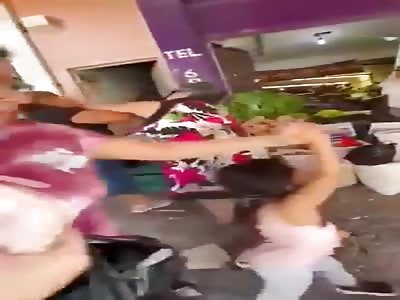 Mexican granny attack 