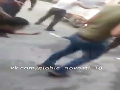 Aftermath of Israeli air strikes against civilians in Gaza 