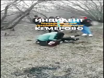 Innocent Russian girl gets savage beating 