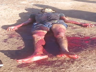 Criminal stabbed during knife fight.