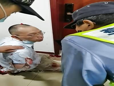 Chinese man arrested after stabbing his wife to death.