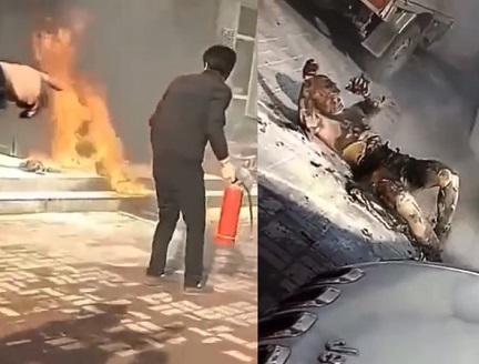 Chinese Couple Commit Suicide by Burning Themselves