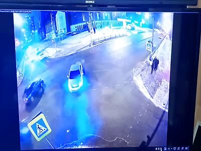 Woman driver crash 4 pedestrian 