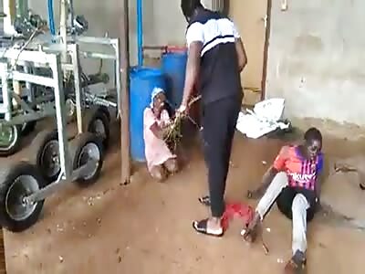 Zimbabwean women workers punished and wiped for stealing potato 