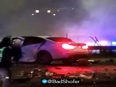 Horrific accident leaves five dead 