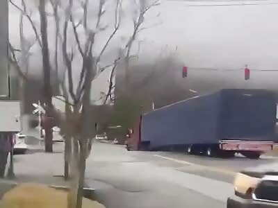 Train barrels through 18-wheeler in Haverstraw, NY