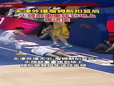 Basketball player paralyzed after breaking his spin 