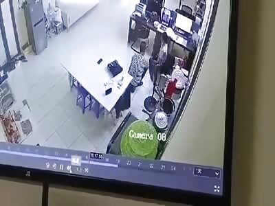 Boss strangle female employee to death 
