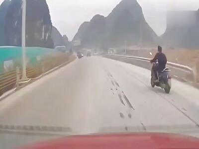 Biker dies in collision with tuktuk