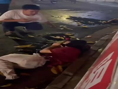 Deadly bike accident husband with broken leg wife killed on the spot