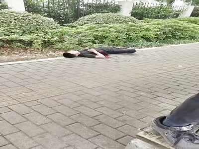 Aftermath of deadly car crash 