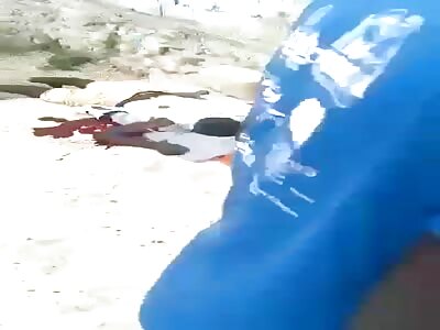 Victims of gang war in Haiti 