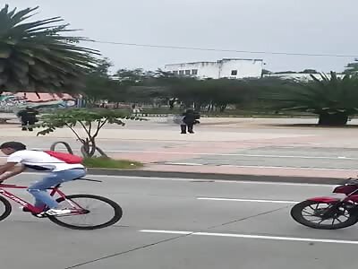 Police officer fatally hit teammate with tear gas bomb to the head 