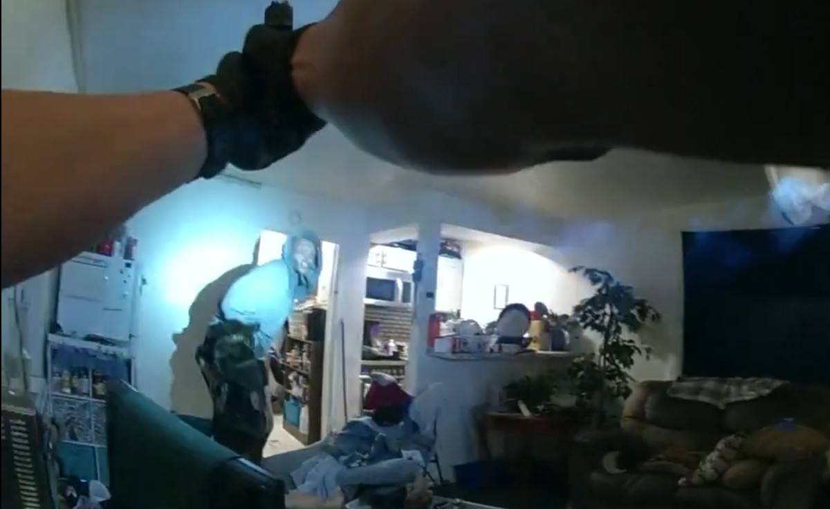 Suspect who fatally stabbed homeless man shot dead by police officers