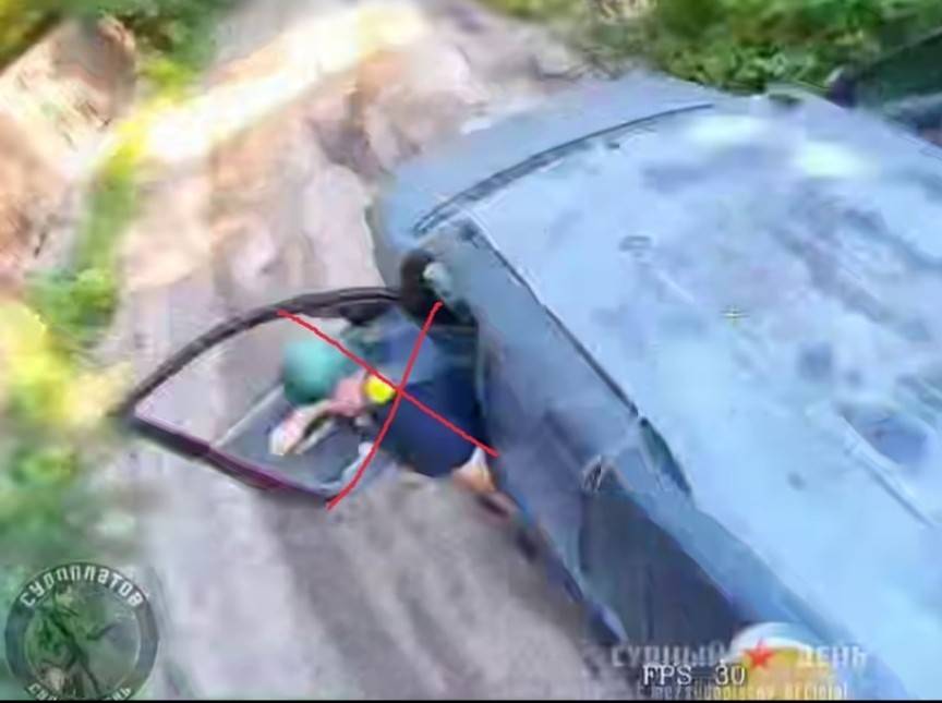 Bad day for food deliveries. 