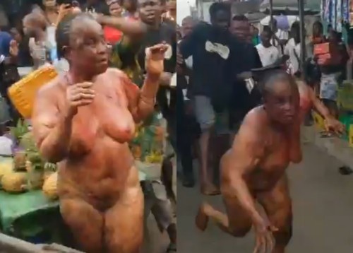 Woman Accused Of Kidnapping Beaten, Paraded Naked By Mob