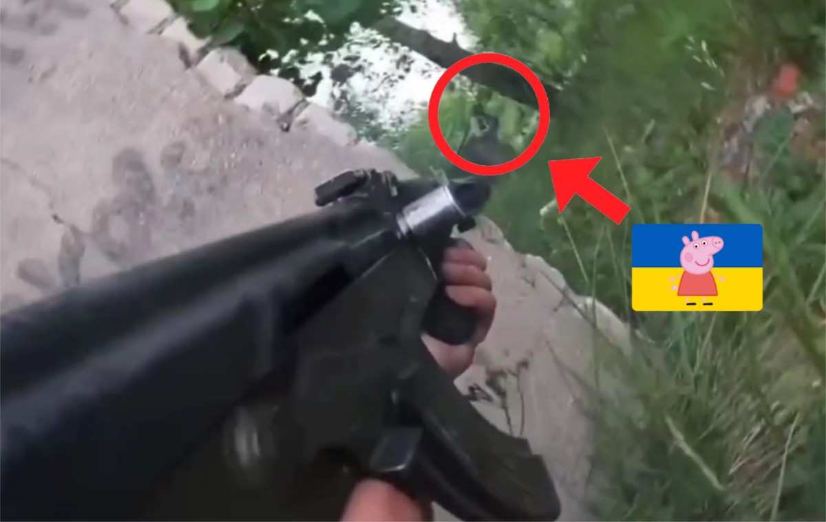GoPro: Russian kills Ukrainian at close range. 