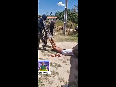 police officer's killer is avenged by his colleagues