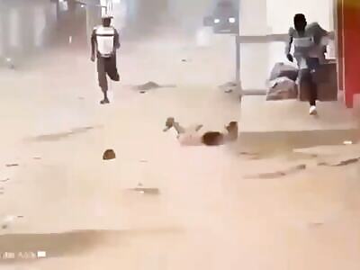 Angola  police Shooting in people 