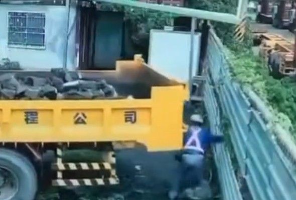 Worker Crushed To Death By Reversing Truck