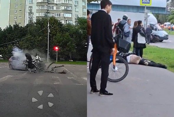 Motorcyclist Kills Himself On High Speed