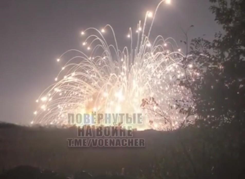 Ukrainian chemical plant destroyed. 