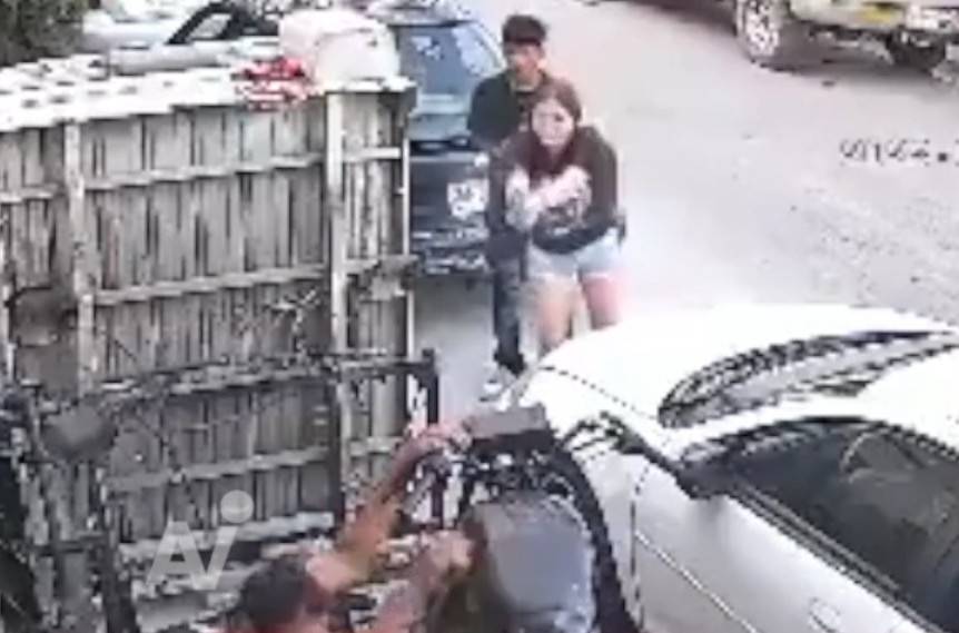 She brought company to the shop