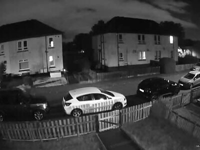 Guy Gets Dusted For Smashing Window (Scotland)